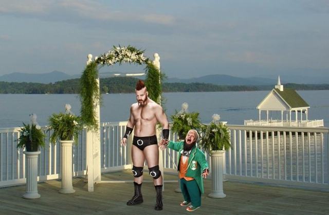 Following historic Irish vote, Sheamus finally marries Hornswoggle