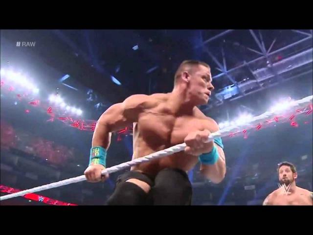 Cena performs convincing springboard stunner