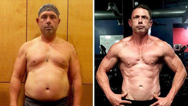 Michael Cole masters the art of gut-sucking-in