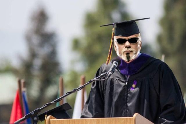 Scott Steiner awarded honorary doctorate in mathematics