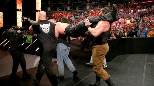 Wyatt Family getting pretty tired of carrying Undertaker around