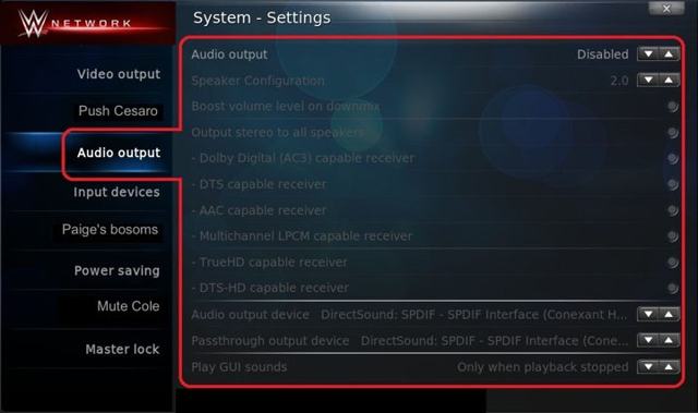 How to adjust audio settings on WWE Network to clearly hear John Cena “calling spots”