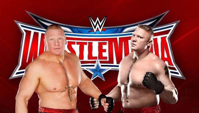 Amid lack of viable competition, Lesnar to face himself at WrestleMania
