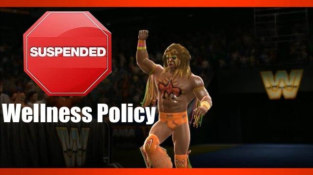 Ultra-real WWE video game suspends players for wellness policy violations