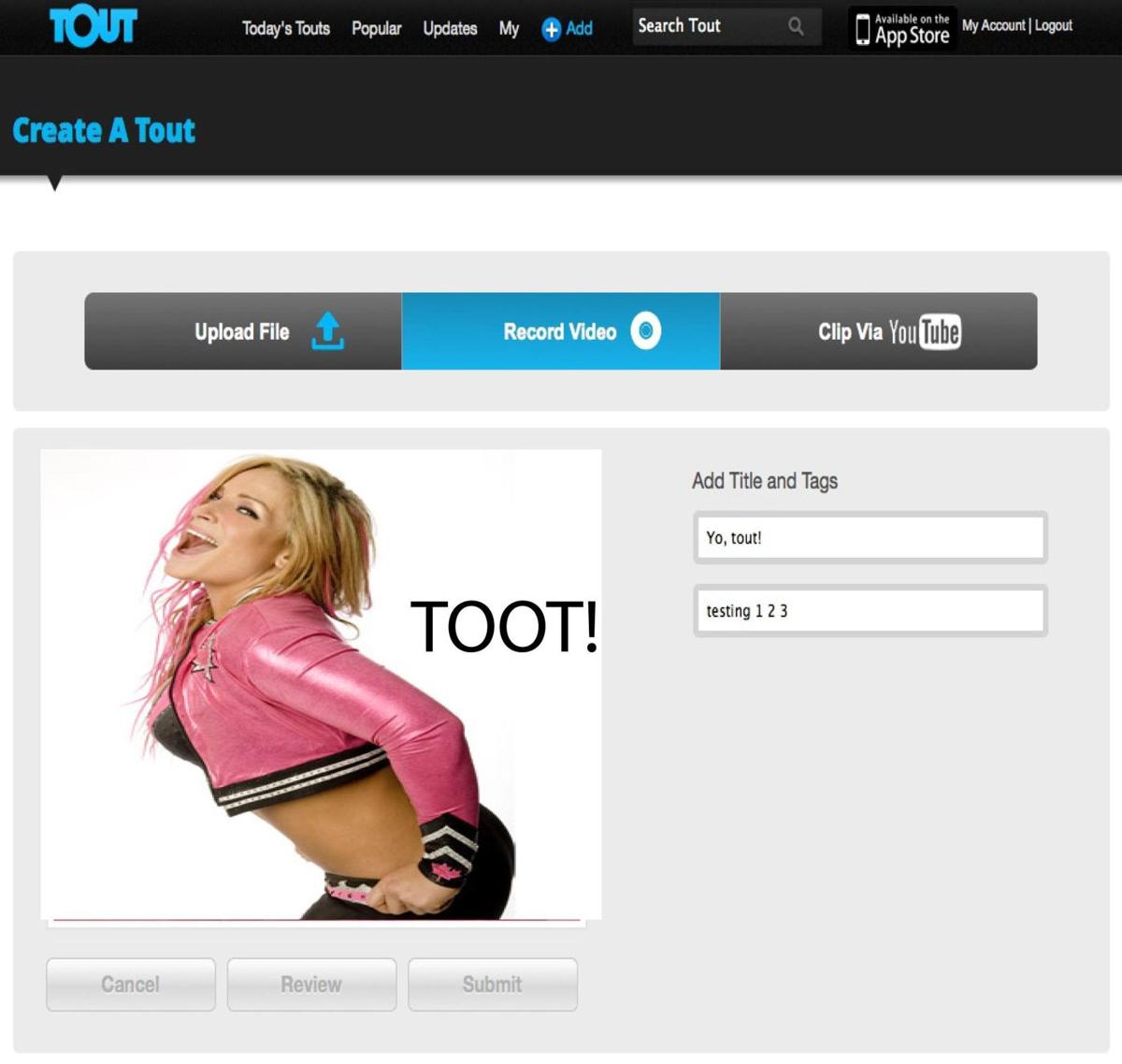 Natalya Touts toot