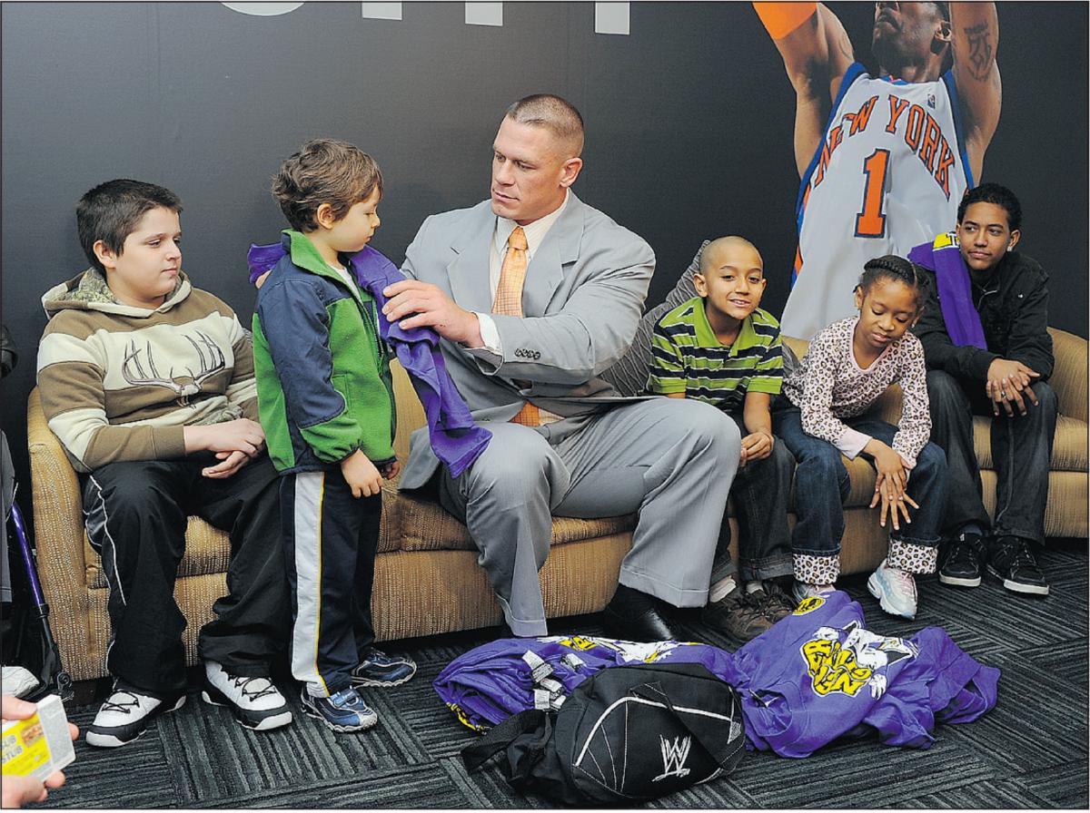Cena accidentally says “You can’t see me” to blind kid
