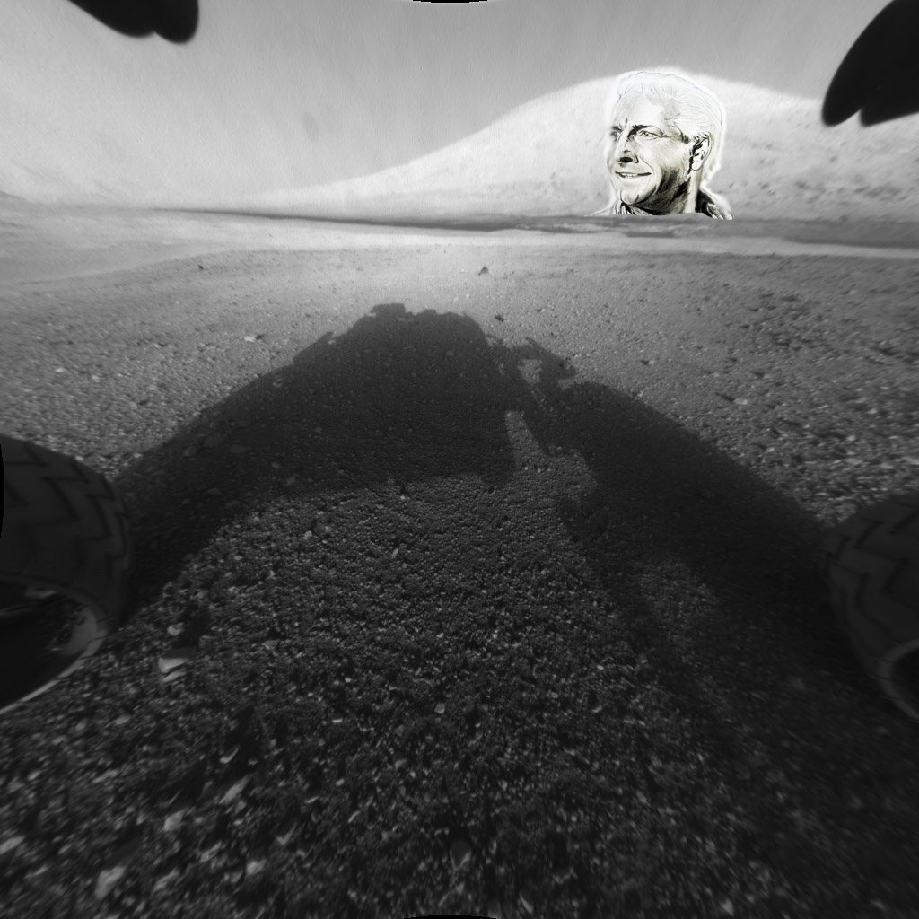 Mars rover captures photos of Ric Flair’s “Space Mountain”