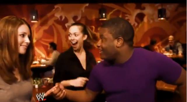 WWE discovers magical restaurant where attractive people discuss wrestling