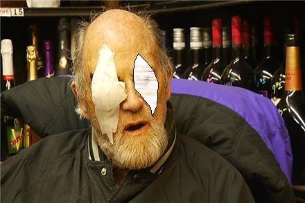 Man shoots himself in other eye to avoid seeing Rock-Cena rematch
