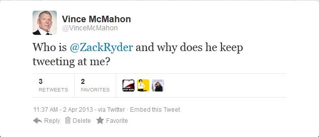 Vince McMahon’s next 10 tweets revealed