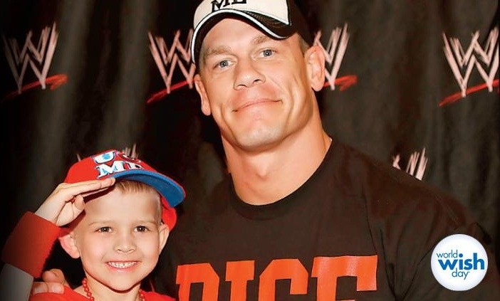 Terminally ill child grants wish for injured Cena
