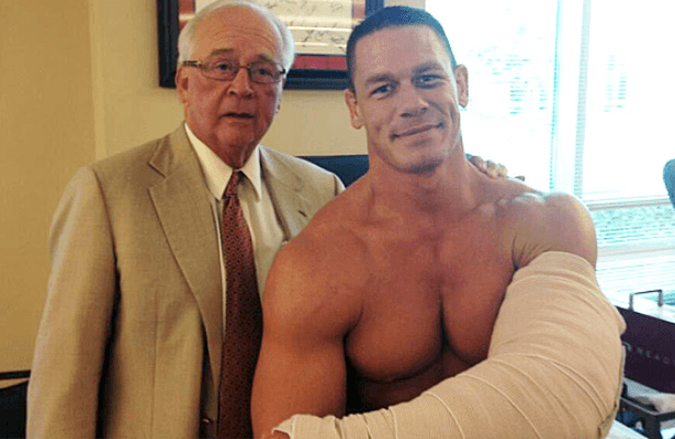 Surgeon’s grim prognosis for Cena: “You can’t wrestle”