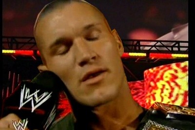 Randy Orton dozes off mid-promo