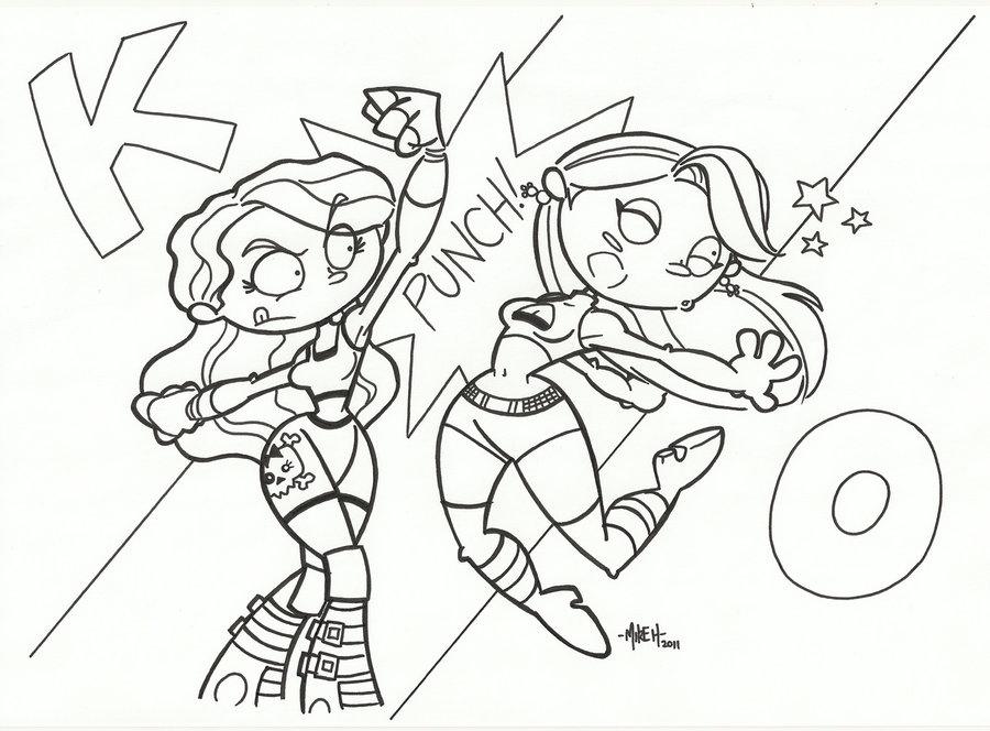 Controversial cartoon depicts AJ Lee having great match