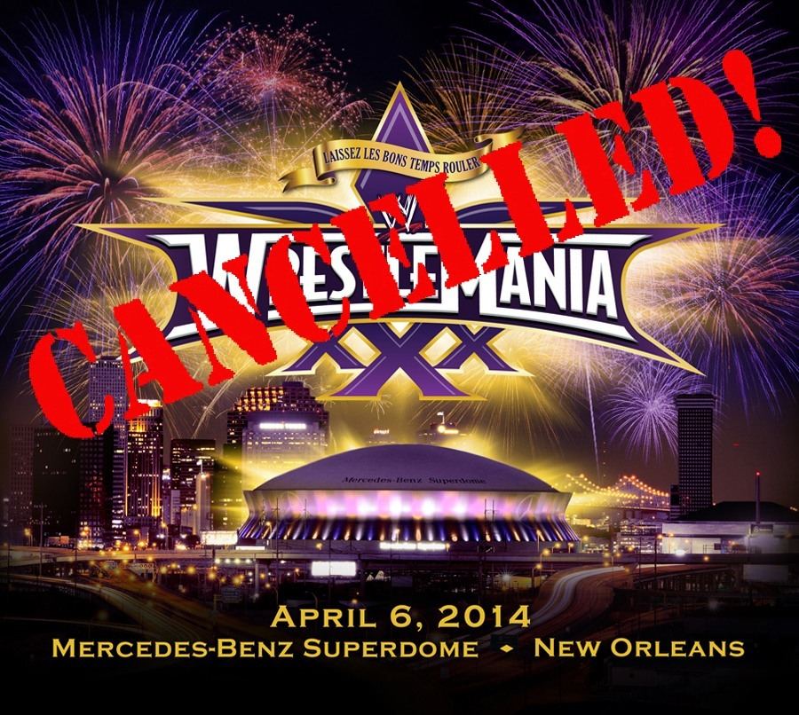 WrestleMania cancelled due to low ticket sales