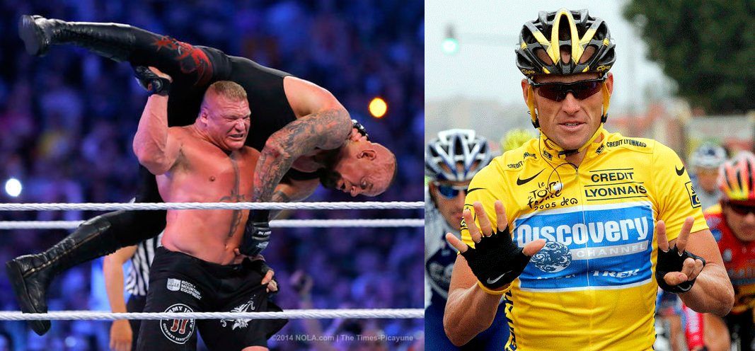 Lesnar now aiming to beat Lance Armstrong’s Tour De France streak