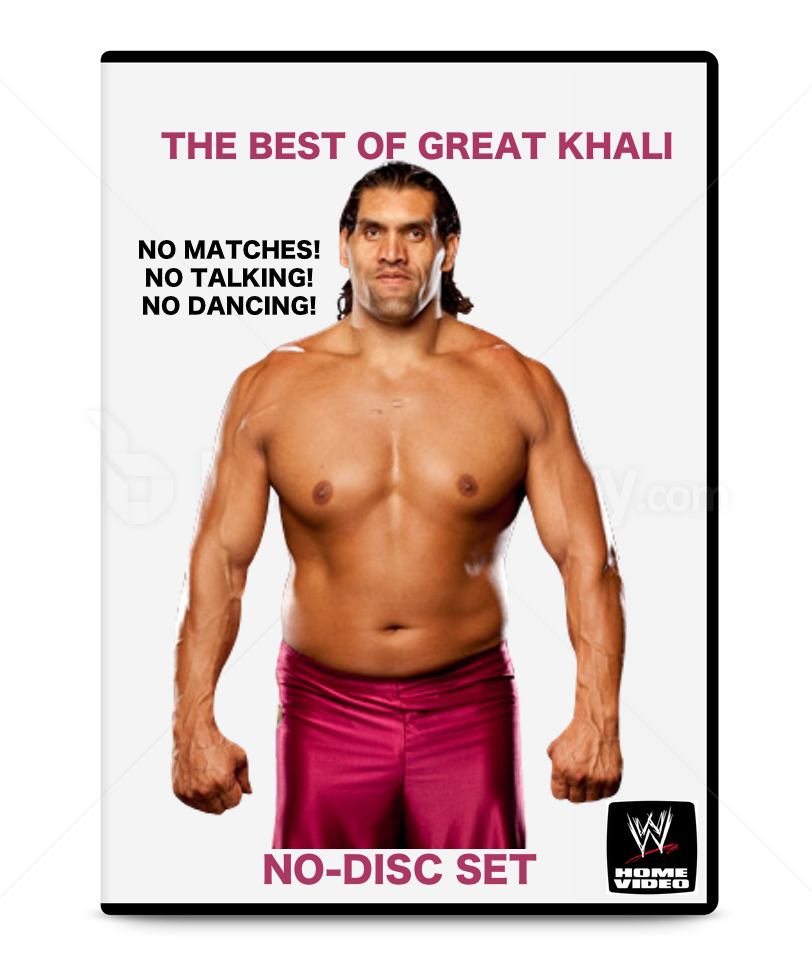 WWE to release “Best of Great Khali” no-disc box set