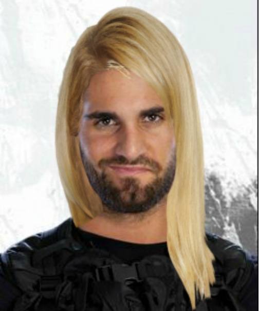 Rollins finally finds remainder of blond hair dye