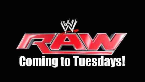 Monday Night Raw moving to Tuesdays