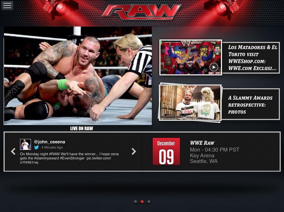 WWE App offers exclusive footage of commercial break rest hold