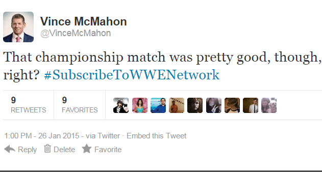 McMahon fails to get #SubscribeToWWENetwork trending