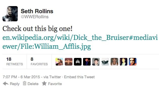 NSFW: Seth Rollins tweets multiple Dick pics