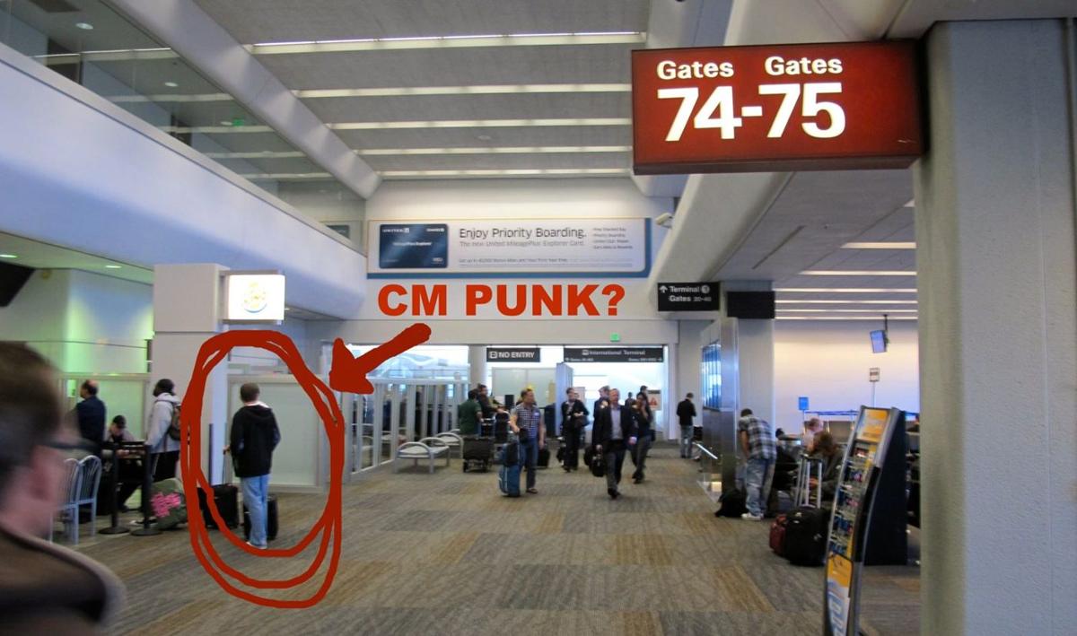 PHOTO: Did CM Punk just arrive in San Francisco for WrestleMania?