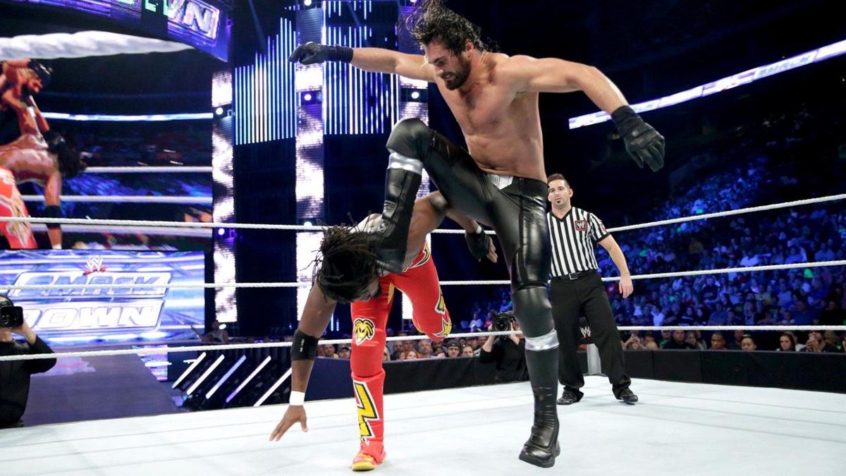 Rollins debuts new finisher, Raised Concrete Ledge Stamp