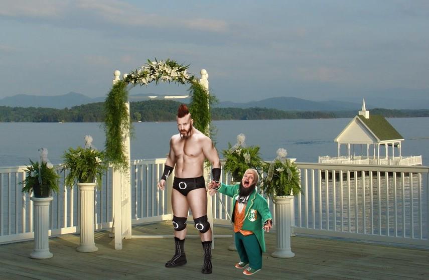 Following historic Irish vote, Sheamus finally marries Hornswoggle