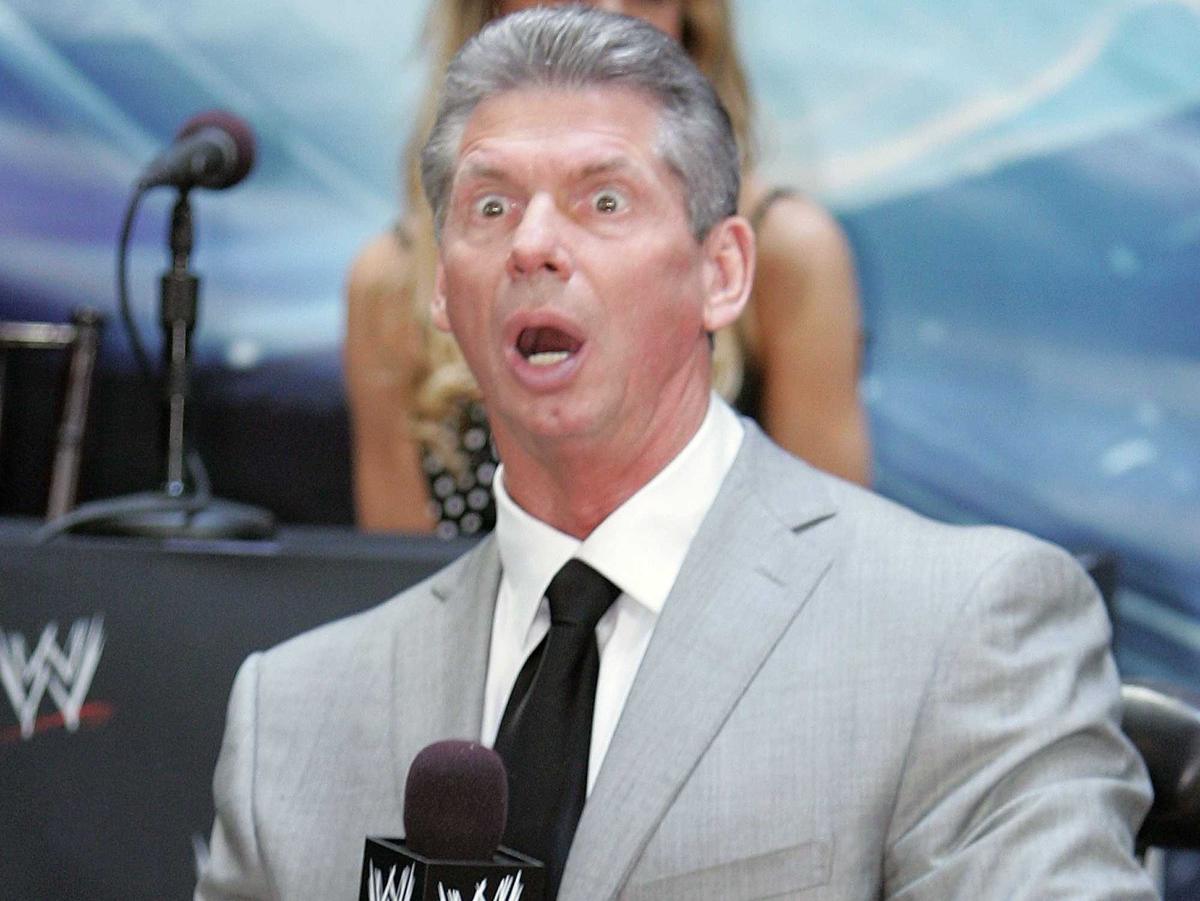 Vince McMahon starting to wonder if wrestling might be rigged