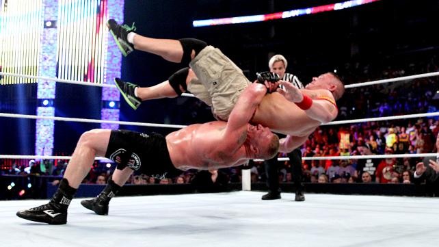 Lesnar expands repertoire with Austrian, Bavarian suplexes