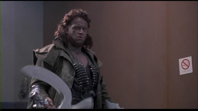 Villain from Suburban Commando attacks Lesnar