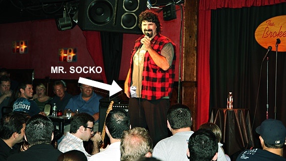 Mr. Socko endures 500th consecutive day amid Foley’s crotch