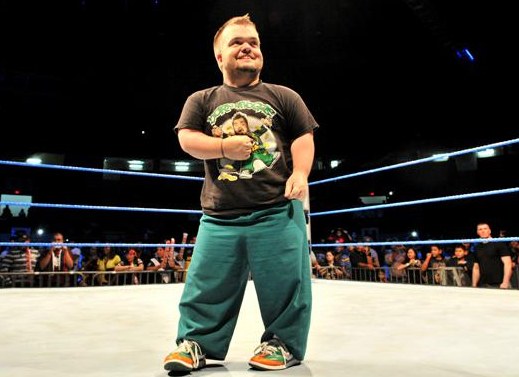 Hornswoggle suspended for violation of WWE Tallness Policy