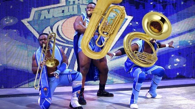 New Day round-out ensemble with tuba, sousaphone