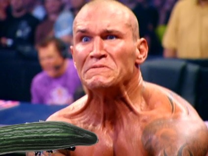 Scared orton cucumber
