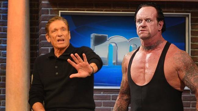 Undertaker continues talk show circuit with Maury Povich paternity test