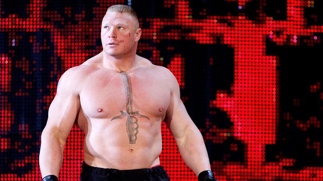 Lesnar’s new “Wristlock Township, bitch” fails to catch on