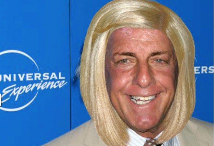 Flair hopes funky new hairstyle qualifies him for WWE’s New Era