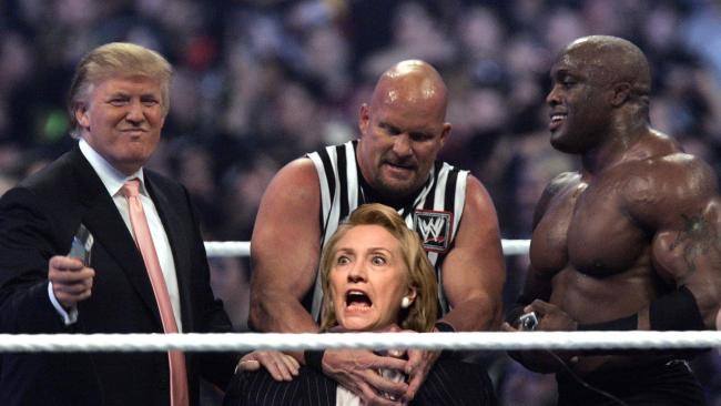 Trump declares he will celebrate victory by shaving Clinton’s head