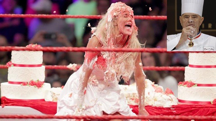 Disgruntled WWE chef quits after yet another cake mishap