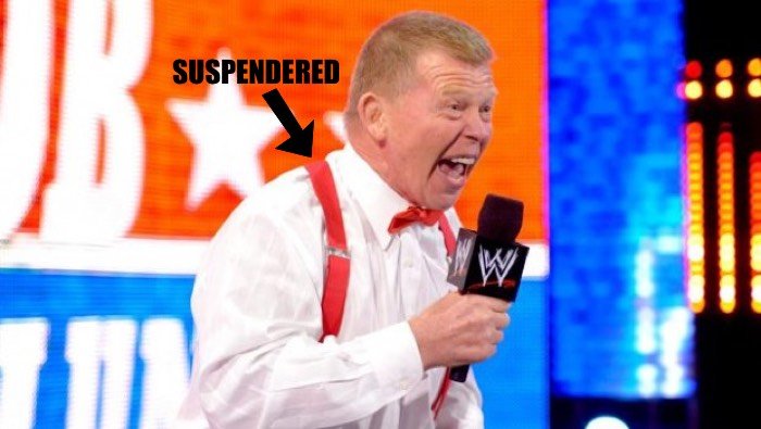 Bob Backlund Suspendered