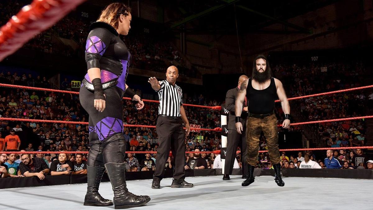 Jax and Strowman easily defeat each other in one-minute squash match