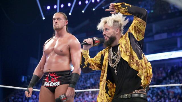 Enzo and Cass delight fans with long string of random shouted syllables
