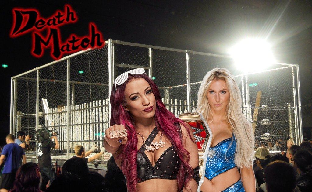 Sasha and Charlotte to square off in no-rope-barbed-wire-light-tubes deathmatch