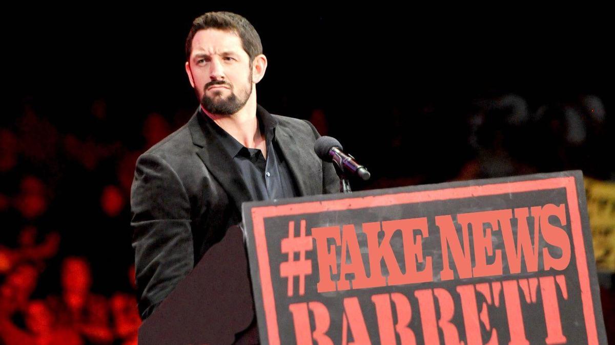 WWE to join Trump’s attack on mainstream media with Fake News Barrett