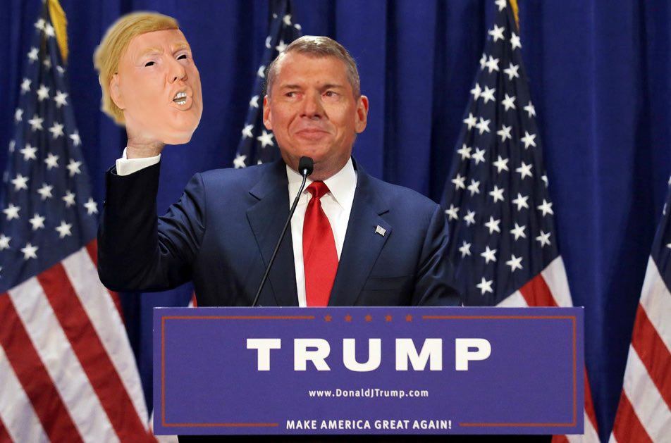 TRUMP UNMASKED! “It was me all along,” snarls McMahon