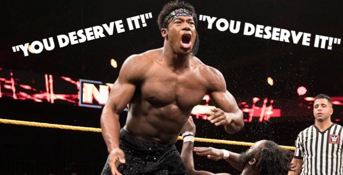“You deserve it,” fans chant at 21-year-old NXT newcomer