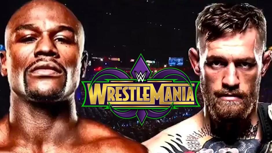 Mayweather-McGregor rematch “set” for WrestleMania, confirms slurring man at airport bar