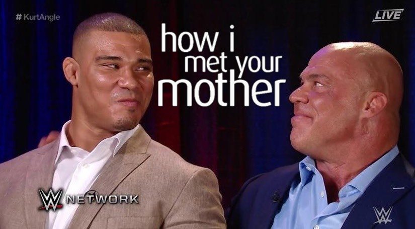 Angle and Jordan to star in WWE Network remake of “How I Met Your Mother”